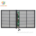 Binnen LED -wand transparante P3.91 -schermweergave panelen